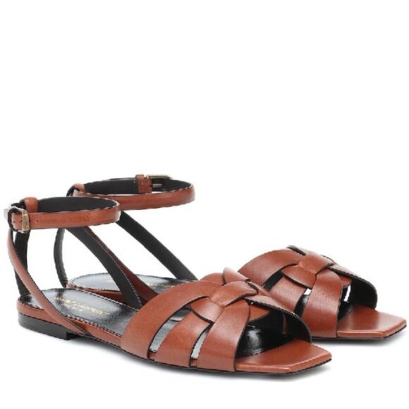 Saint Laurent Tribute Nu Pieds Slides - Picture 1 of 14
